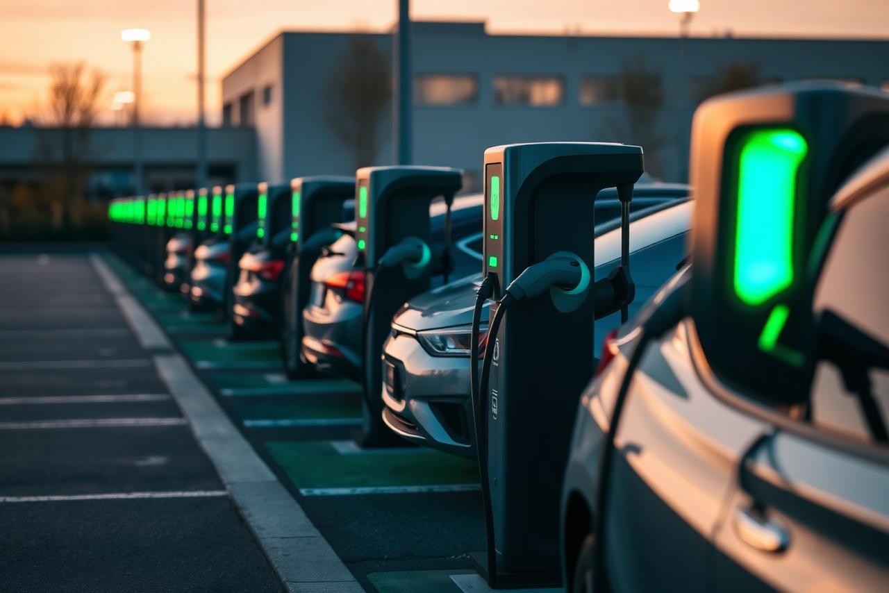 Laadinfrastructuur voor bedrijfswagens